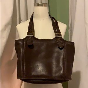 100% genuine leather coach handbag